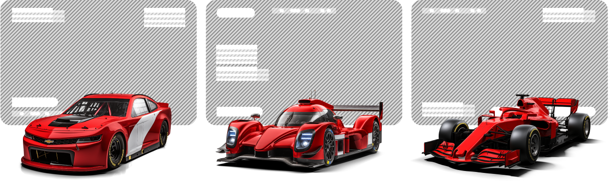 RaceLab smart layouts interface